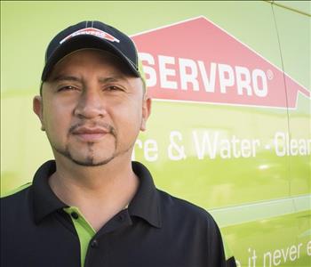 Pedro Pulido, team member at SERVPRO of Bridgewater, Sharon